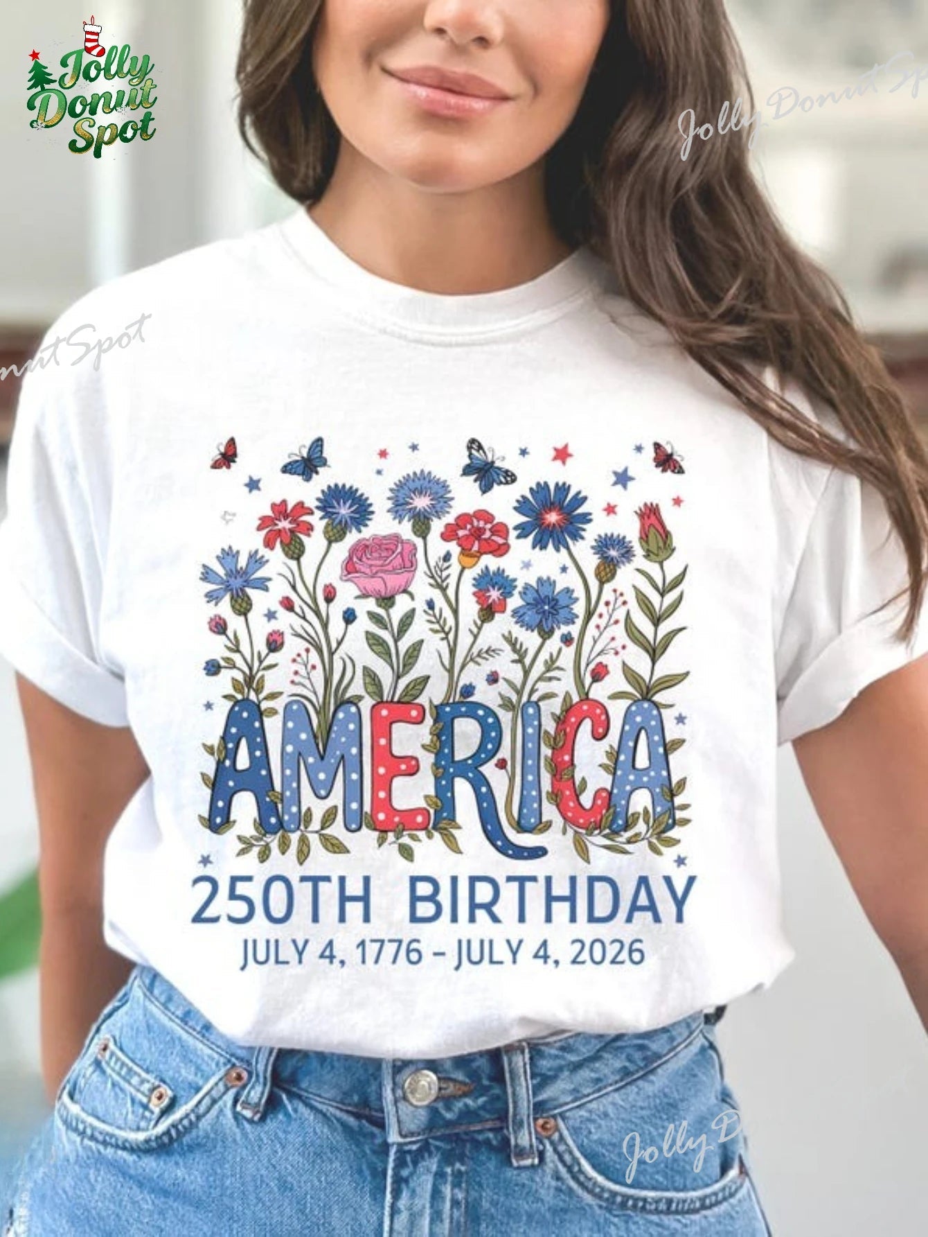 America 250th Birthday Shirt USA Semiquincentennial Tee 250 Years T-Shirt Comfortable Casual Wear Commemorative Gift for Family - American ThistleAmerica 250th Birthday Shirt USA Semiquincentennial Tee 250 Years T-Shirt Comfortable Casual Wear Commemorative Gift for Family