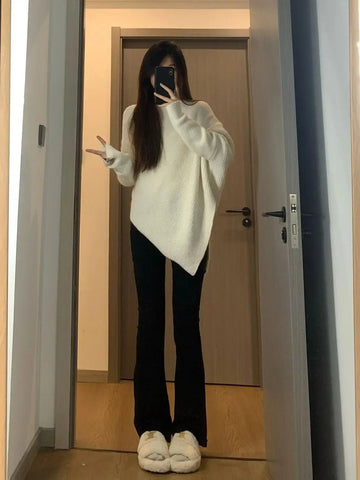 Autumn Winter Turtleneck Solid Long - Sleeve Pull - Over - American Thistle Autumn Winter Turtleneck Solid Long - Sleeve Pull - Over