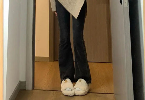 Autumn Winter Turtleneck Solid Long - Sleeve Pull - Over - American Thistle Autumn Winter Turtleneck Solid Long - Sleeve Pull - Over