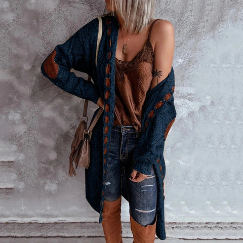 Autumn/Winter Knitted Top Cardigan Sweater Jacket - American ThistleAutumn/Winter Knitted Top Cardigan Sweater Jacket