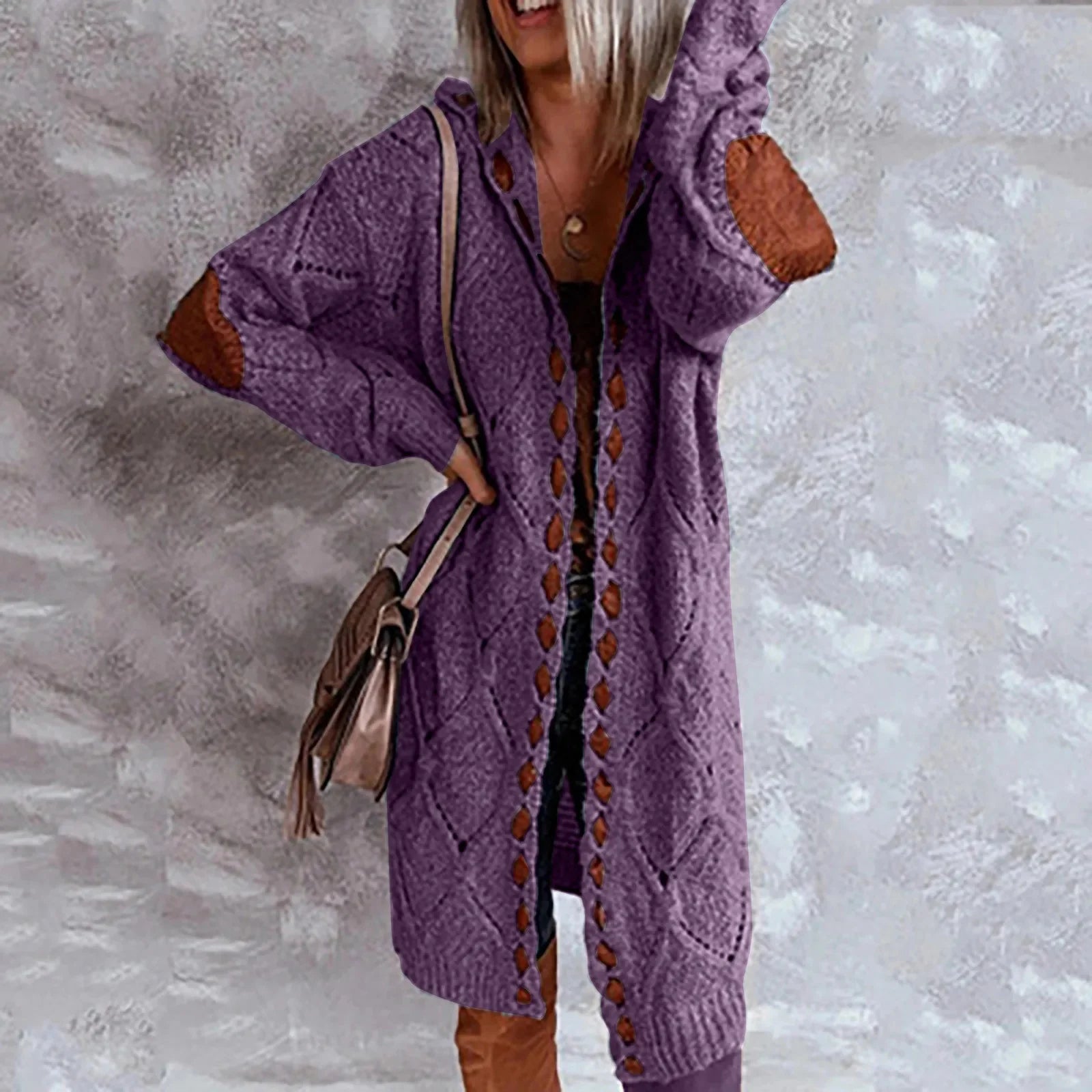 Autumn/Winter Knitted Top Cardigan Sweater Jacket - American ThistleAutumn/Winter Knitted Top Cardigan Sweater Jacket