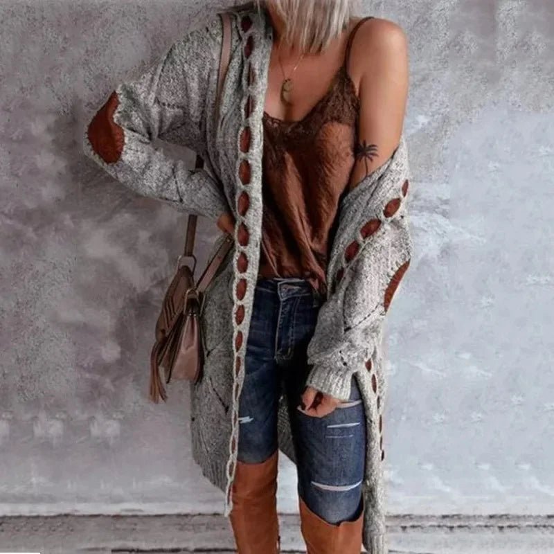 Autumn/Winter Knitted Top Cardigan Sweater Jacket - American ThistleAutumn/Winter Knitted Top Cardigan Sweater Jacket