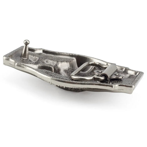 Bison Head Belt Buckle Western Cowboy Style Retro Buckle for 3.8cm Width Belt - American ThistleBison Head Belt Buckle Western Cowboy Style Retro Buckle for 3.8cm Width Belt