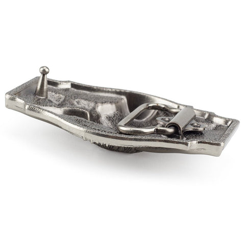 Bison Head Belt Buckle Western Cowboy Style Retro Buckle for 3.8cm Width Belt - American ThistleBison Head Belt Buckle Western Cowboy Style Retro Buckle for 3.8cm Width Belt