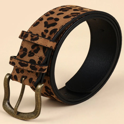 Boho Style Leopard Print Belt Women Dress Slim Fit Women Dress Custom Belt - American ThistleBoho Style Leopard Print Belt Women Dress Slim Fit Women Dress Custom Belt