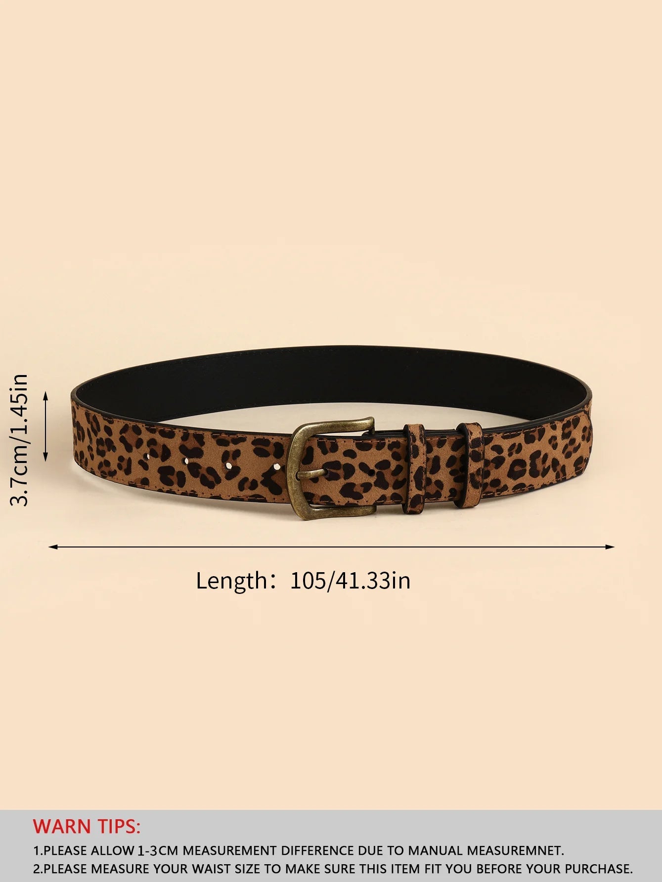 Boho Style Leopard Print Belt Women Dress Slim Fit Women Dress Custom Belt - American ThistleBoho Style Leopard Print Belt Women Dress Slim Fit Women Dress Custom Belt