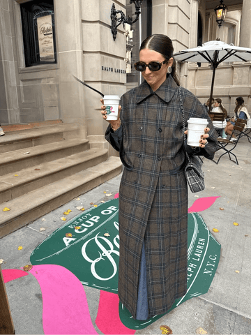 Elegant Cloak Double Breasted Long Coats Women Retro Lapel Double Side Loose Coat Female Autumn Winter Fashion Lady Outwear - American ThistleElegant Cloak Double Breasted Long Coats Women Retro Lapel Double Side Loose Coat Female Autumn Winter Fashion Lady Outwear