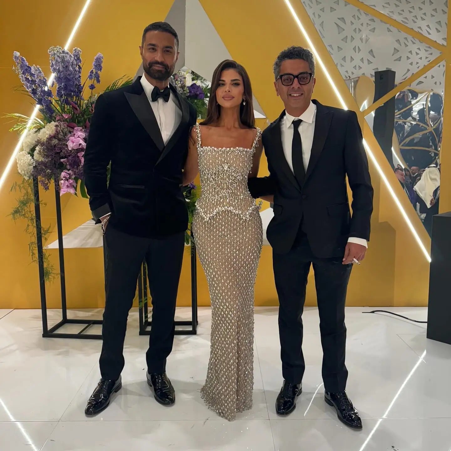 Elegant Evening Gown Beaded - American Thistle Elegant Evening Gown Beaded