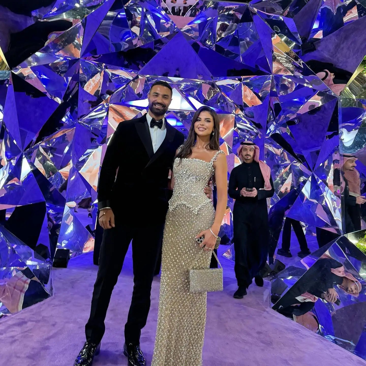 Elegant Evening Gown Beaded - American Thistle Elegant Evening Gown Beaded