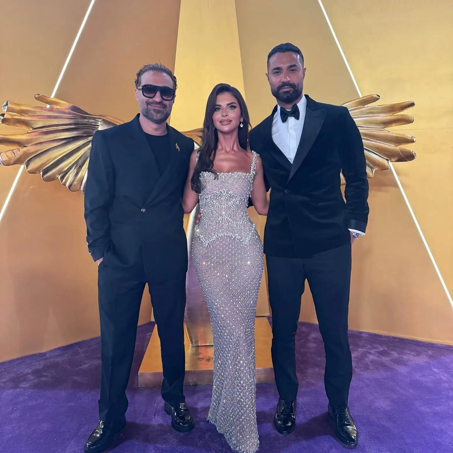 Elegant Evening Gown Beaded - American Thistle Elegant Evening Gown Beaded