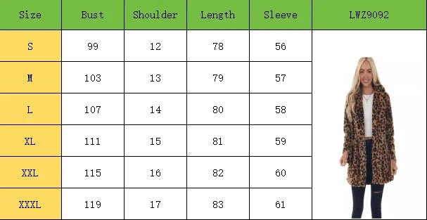 European and American autumn and winter leopard print women's clothing fashion temperament imitation fur women's clothing with p - American Thistle European and American autumn and winter leopard print women's clothing fashion temperament imitation fur women's clothing with p