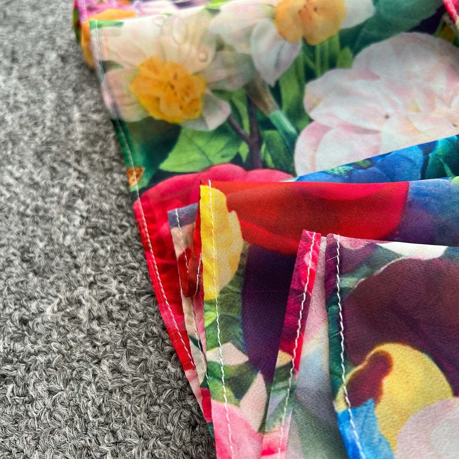 Fashion Gorgeous Flower Chiffon Maxi Ruffles Dress Women Sexy Deep V Neck Long Lantern Sleeve Floral Print Boho - American Thistle Fashion Gorgeous Flower Chiffon Maxi Ruffles Dress Women Sexy Deep V Neck Long Lantern Sleeve Floral Print Boho