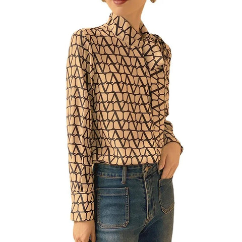 Fashion Women Blouses Long - Sleeve - American Thistle Fashion Women Blouses Long - Sleeve