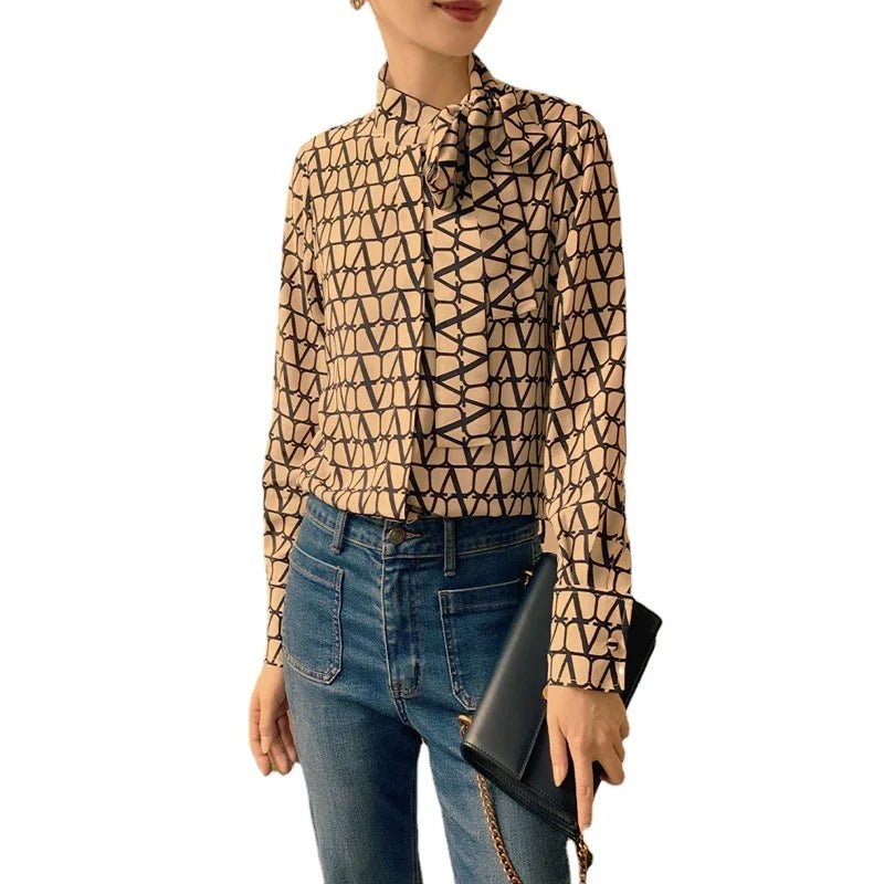 Fashion Women Blouses Long - Sleeve - American Thistle Fashion Women Blouses Long - Sleeve