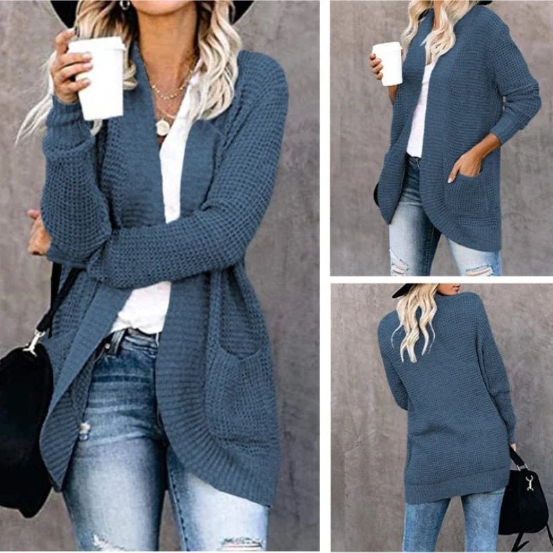 Fashion Women Cardigan Autumn Knitted Sweater Jacket Outerwear Thin Coat Streetwear New Woman Clothing - American ThistleFashion Women Cardigan Autumn Knitted Sweater Jacket Outerwear Thin Coat Streetwear New Woman Clothing