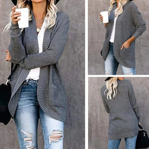 Fashion Women Cardigan Autumn Knitted Sweater Jacket Outerwear Thin Coat Streetwear New Woman Clothing - American ThistleFashion Women Cardigan Autumn Knitted Sweater Jacket Outerwear Thin Coat Streetwear New Woman Clothing