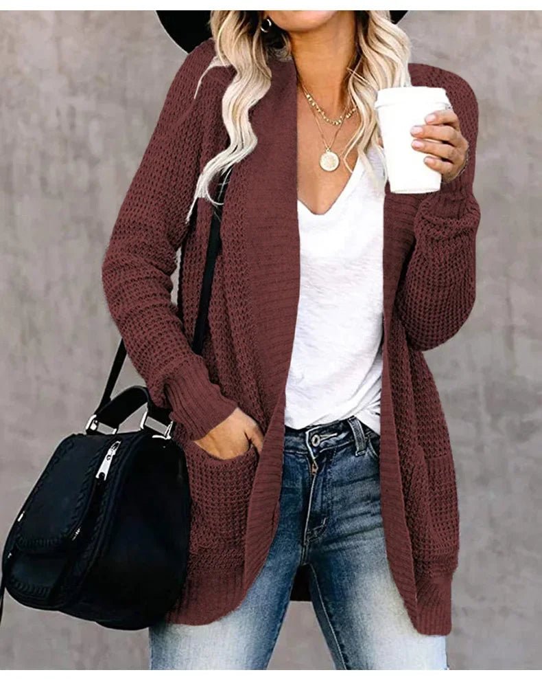 Fashion Women Cardigan Autumn Knitted Sweater Jacket Outerwear Thin Coat Streetwear New Woman Clothing - American ThistleFashion Women Cardigan Autumn Knitted Sweater Jacket Outerwear Thin Coat Streetwear New Woman Clothing