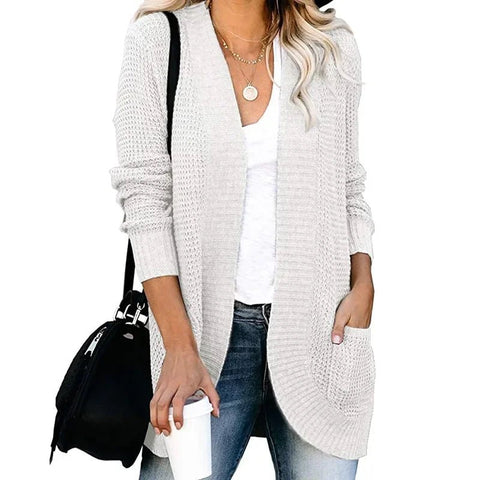 Fashion Women Cardigan Autumn Knitted Sweater Jacket Outerwear Thin Coat Streetwear New Woman Clothing - American ThistleFashion Women Cardigan Autumn Knitted Sweater Jacket Outerwear Thin Coat Streetwear New Woman Clothing