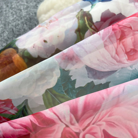 Floral Dress Female Single Breasted Puff Sleeves Chic French Vintage - American Thistle Floral Dress Female Single Breasted Puff Sleeves Chic French Vintage