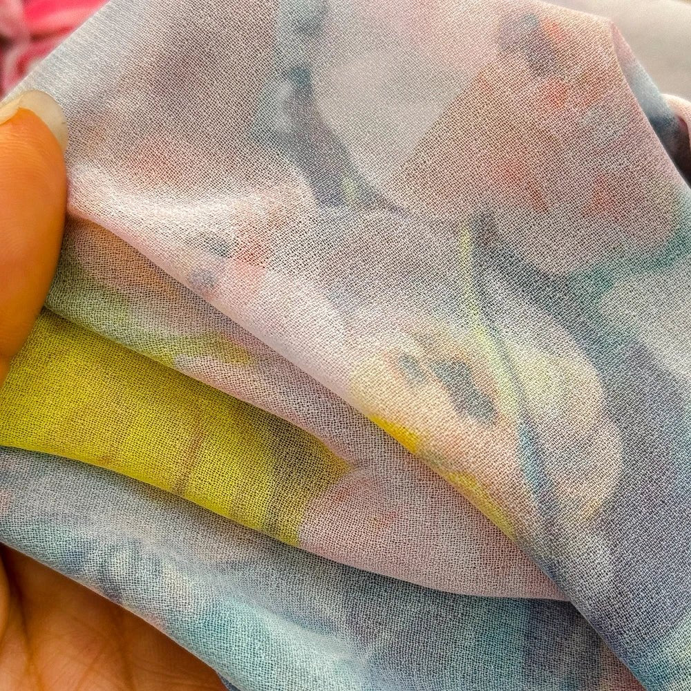 Floral Sweet Dresses for Women V - neck Flying Sleeve Elegant Single Breasted Tunic Summer Maxi Dress. La Femme - American Thistle Floral Sweet Dresses for Women V - neck Flying Sleeve Elegant Single Breasted Tunic Summer Maxi Dress. La Femme