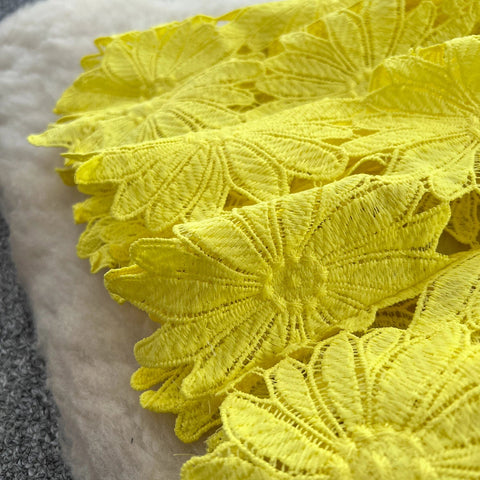 Flower Hollow Lace Dress Female Short Sleeves - American Thistle Flower Hollow Lace Dress Female Short Sleeves