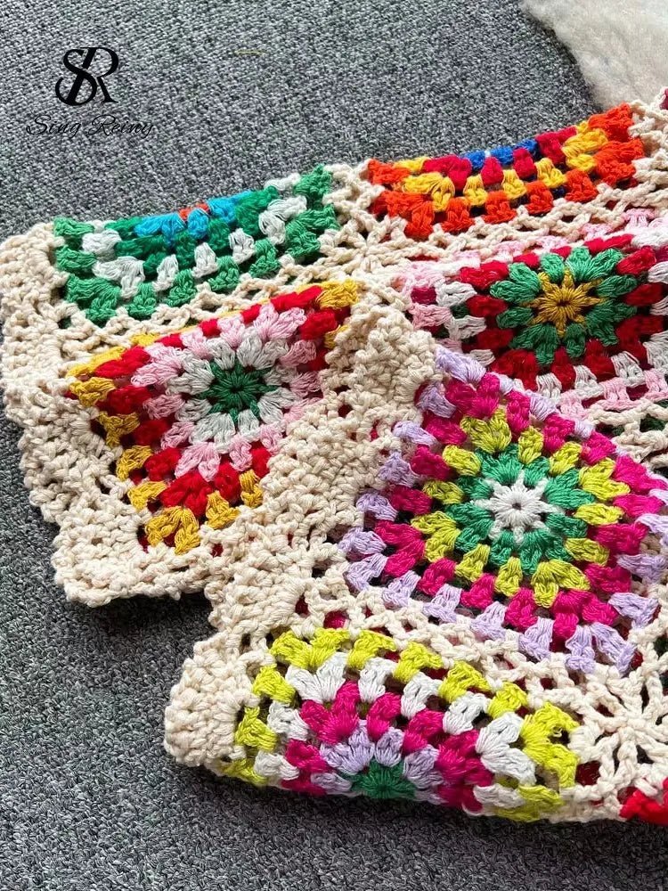 Knitted Beach Two Pieces - American Thistle Knitted Beach Two Pieces