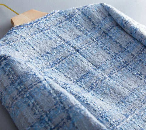 Long Sleeve Fashion Tweed Blazer/ Jackets Women Spring Winter - American Thistle Long Sleeve Fashion Tweed Blazer/ Jackets Women Spring Winter