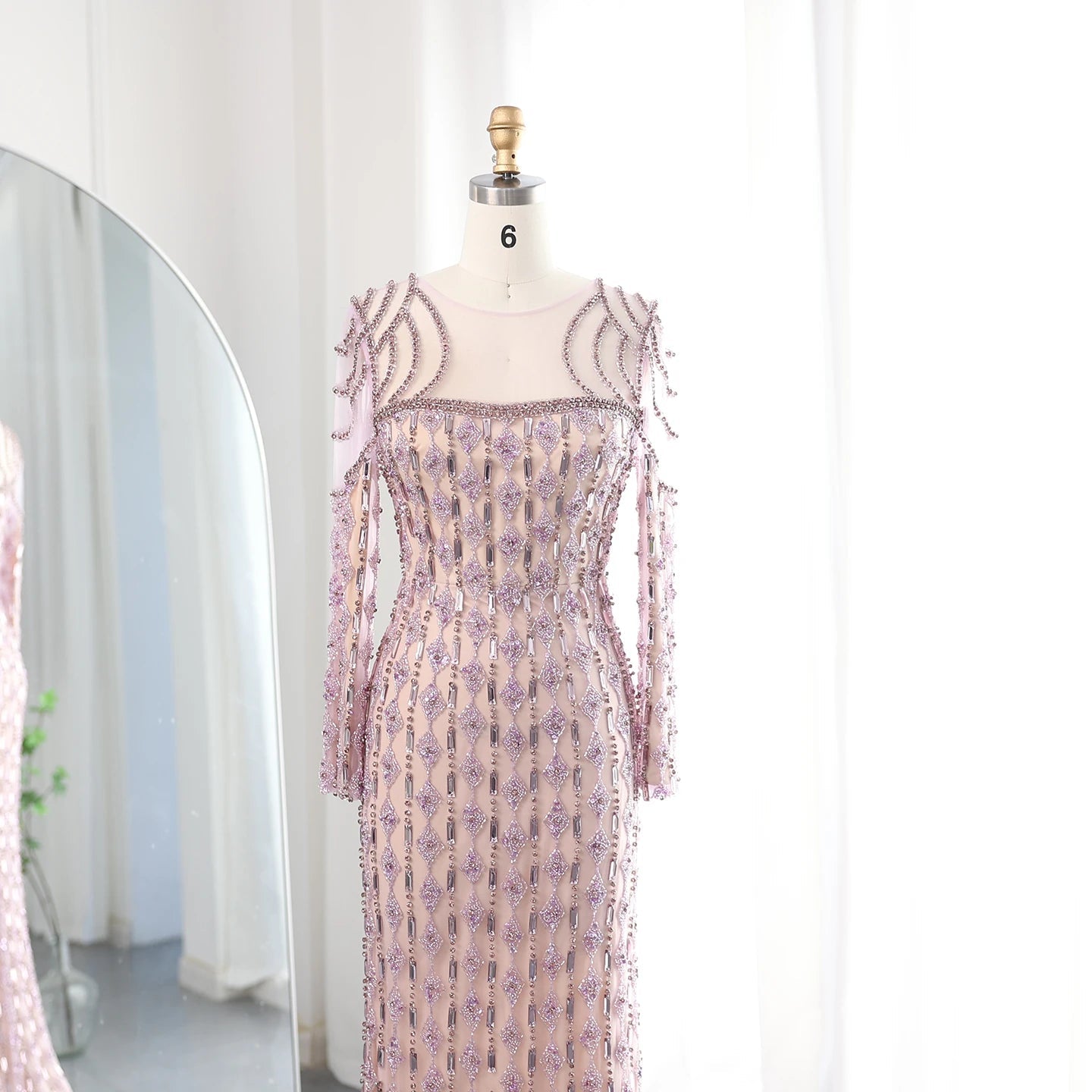 Luxury Sage Green Evening Dress Mermaid Elegant - American Thistle Luxury Sage Green Evening Dress Mermaid Elegant