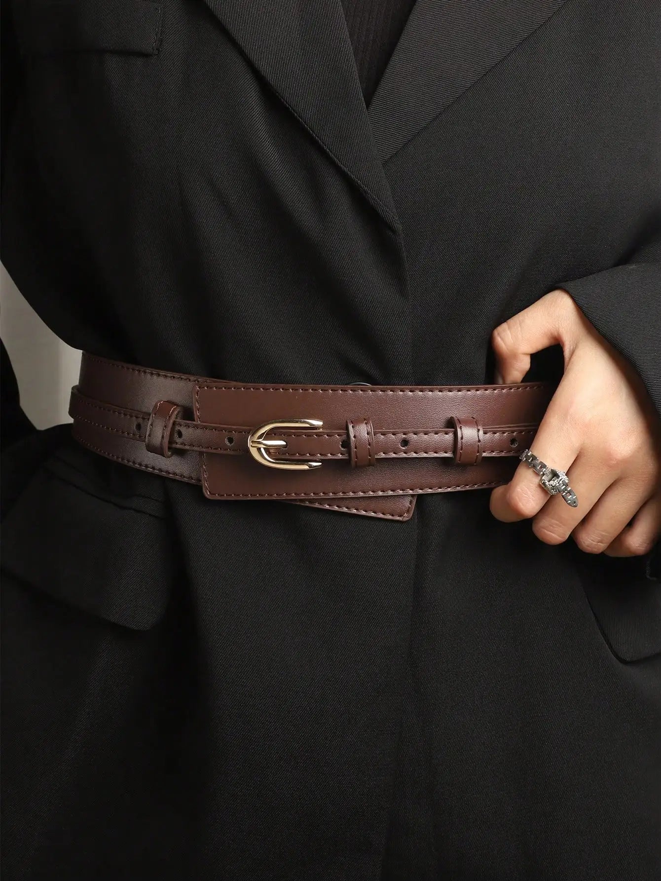 Metal Buckle Belt - American ThistleMetal Buckle Belt