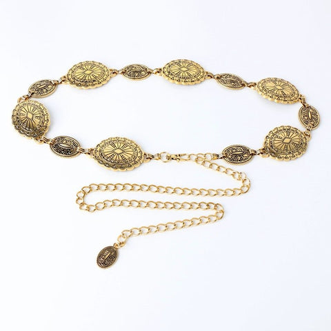 Metal Women's Skirt Vintage Ornament Sweater Waist Chain - American ThistleMetal Women's Skirt Vintage Ornament Sweater Waist Chain