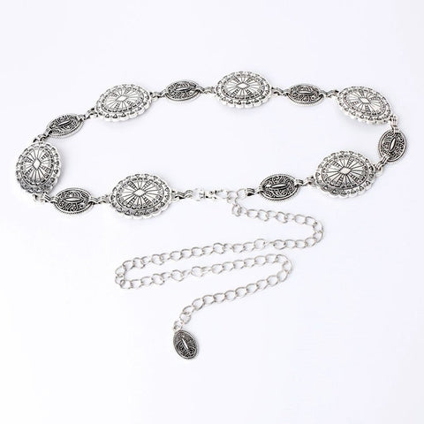 Metal Women's Skirt Vintage Ornament Sweater Waist Chain - American ThistleMetal Women's Skirt Vintage Ornament Sweater Waist Chain