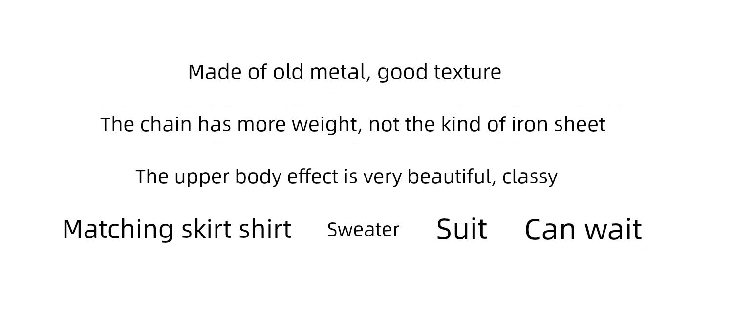 Metal Women's Skirt Vintage Ornament Sweater Waist Chain - American ThistleMetal Women's Skirt Vintage Ornament Sweater Waist Chain