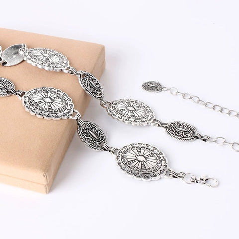 Metal Women's Skirt Vintage Ornament Sweater Waist Chain - American ThistleMetal Women's Skirt Vintage Ornament Sweater Waist Chain