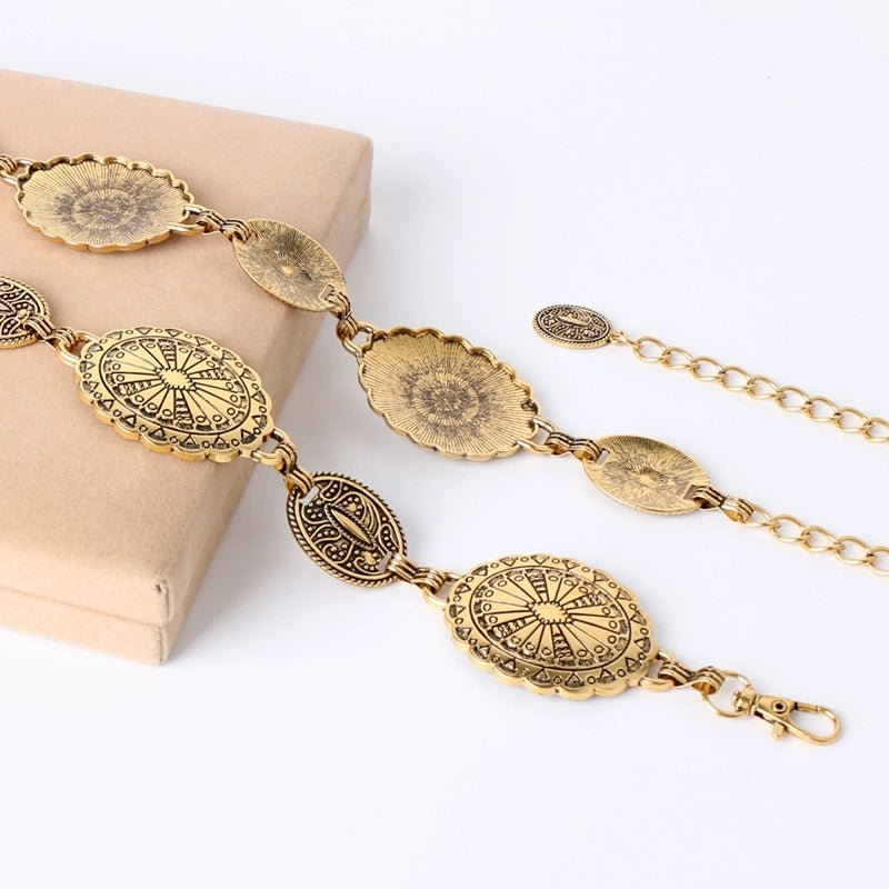 Metal Women's Skirt Vintage Ornament Sweater Waist Chain - American ThistleMetal Women's Skirt Vintage Ornament Sweater Waist Chain