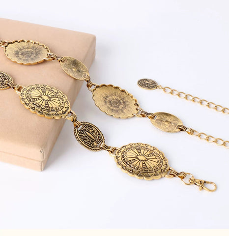 Metal Women's Skirt Vintage Ornament Sweater Waist Chain - American ThistleMetal Women's Skirt Vintage Ornament Sweater Waist Chain