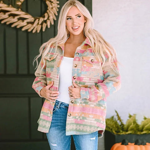 New Casual Coat for Women Autumn and Winter New Western Simple Fashion Jacket - American Thistle New Casual Coat for Women Autumn and Winter New Western Simple Fashion Jacket