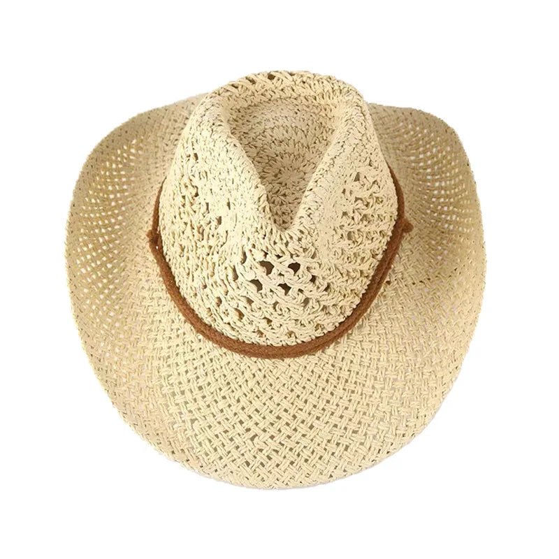 New Denim Hat Tie Dyed Straw Hat Star Jazz Straw Hat American Western Denim Hat Fashion - American ThistleNew Denim Hat Tie Dyed Straw Hat Star Jazz Straw Hat American Western Denim Hat Fashion