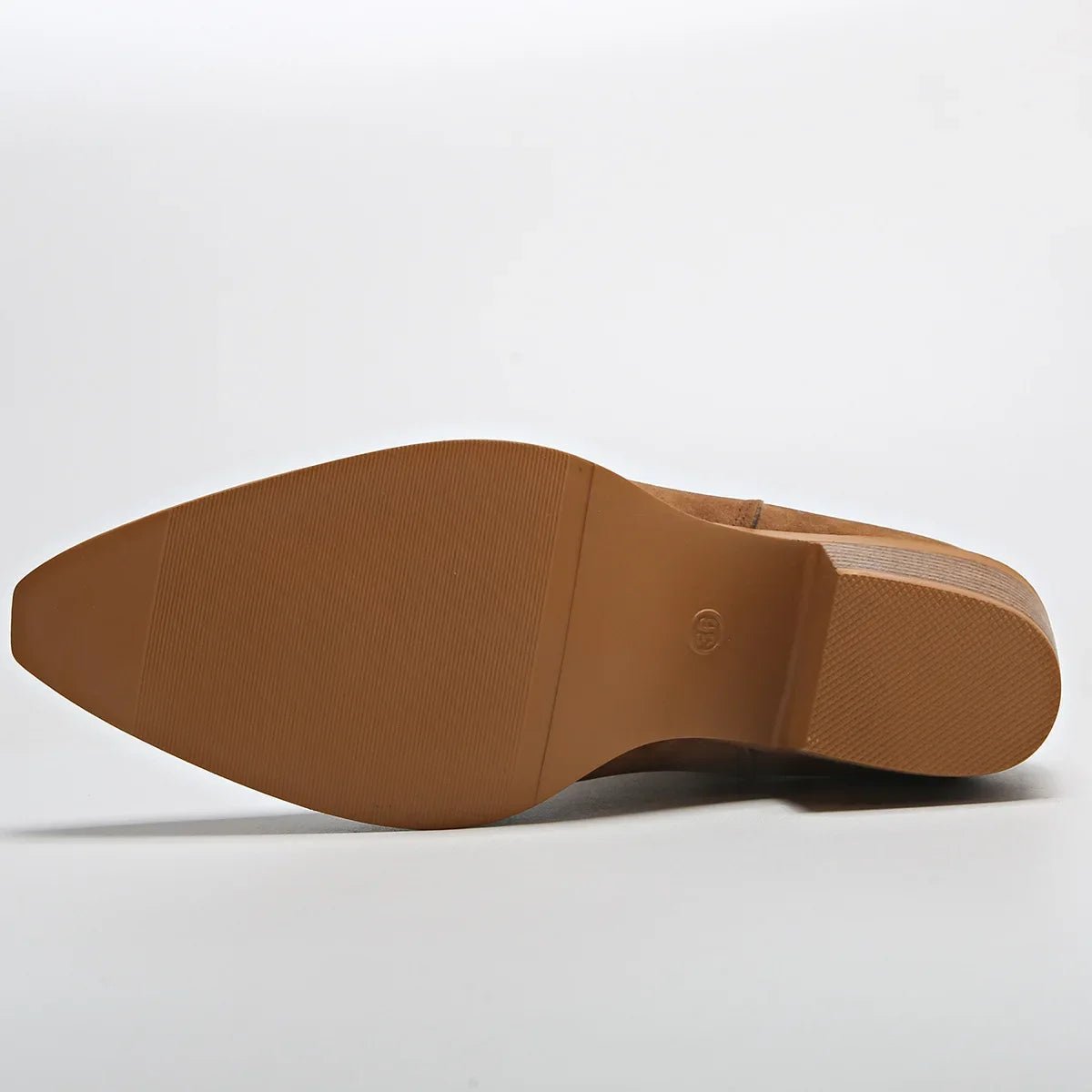 New Embroidered Pointed Toe Shoes Chunky Heel Knight Boots Retro Slip on Western Cowboy Short Boots - American ThistleNew Embroidered Pointed Toe Shoes Chunky Heel Knight Boots Retro Slip on Western Cowboy Short Boots