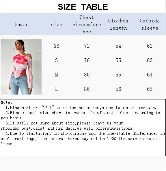 Off - the - shoulder Long Sleeve Mesh Floral V - Shape Blouse - American Thistle Off - the - shoulder Long Sleeve Mesh Floral V - Shape Blouse