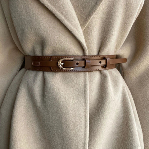Oval needle buckle women's versatile casual belt belt belt - American ThistleOval needle buckle women's versatile casual belt belt belt