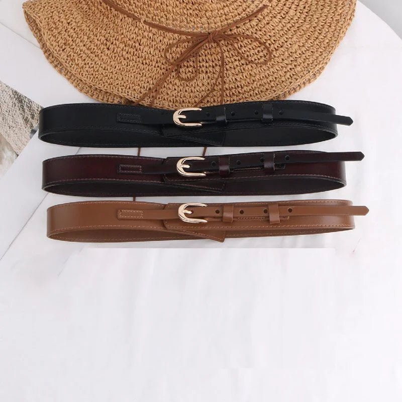 Oval needle buckle women's versatile casual belt belt belt - American ThistleOval needle buckle women's versatile casual belt belt belt
