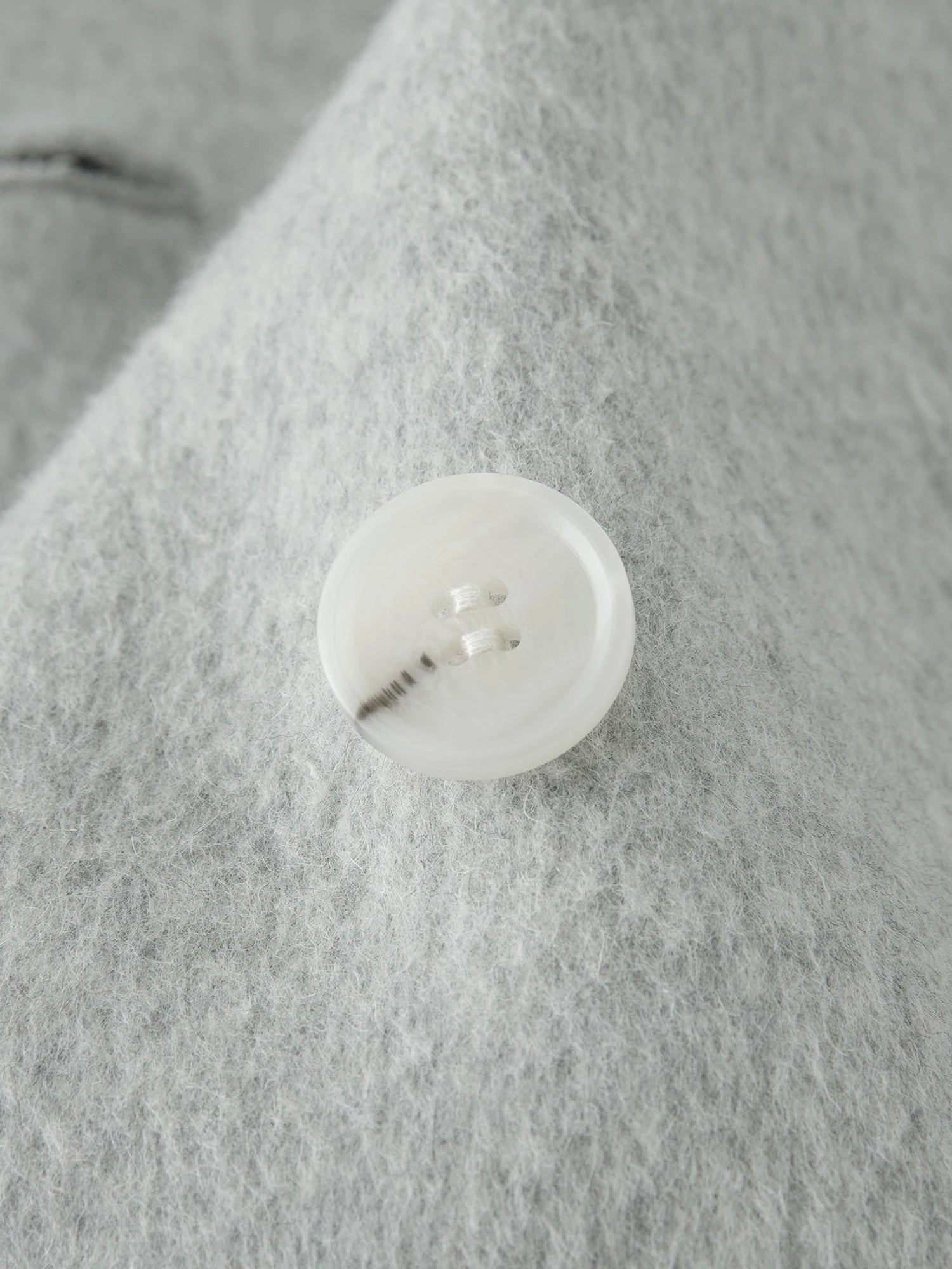 Petite Straight Shoulder White Camel Wool Coat Women - American Thistle Petite Straight Shoulder White Camel Wool Coat Women