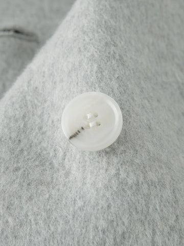 Petite Straight Shoulder White Camel Wool Coat Women - American Thistle Petite Straight Shoulder White Camel Wool Coat Women