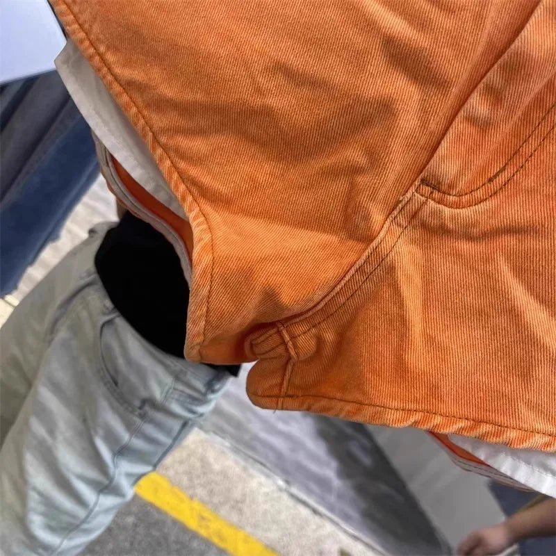 Retro Brown Shorts with A Cut Waistband High Waist - American ThistleRetro Brown Shorts with A Cut Waistband High Waist