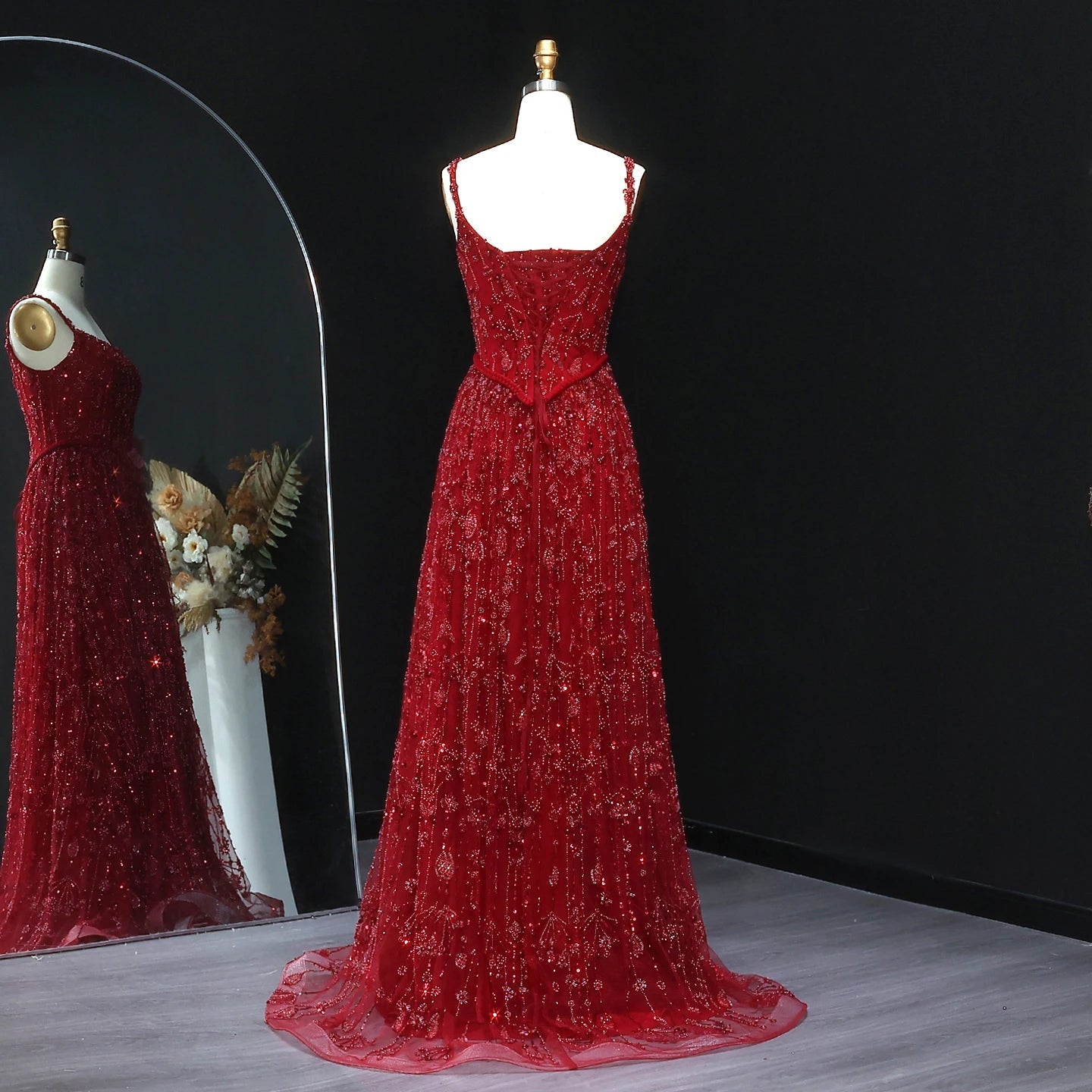 SElegant Sage Green Luxury Evening Dress for Women - American Thistle SElegant Sage Green Luxury Evening Dress for Women