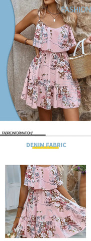 Short Bohemian Maxi Summer Dress - American Thistle Short Bohemian Maxi Summer Dress