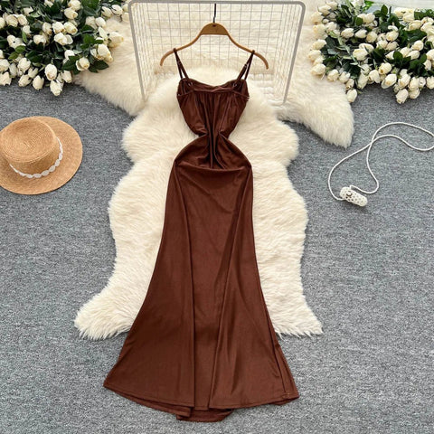 Summer Roman Tunic Mermaid Midi Dress For Women Empire Patchwork Lace - American ThistleSummer Roman Tunic Mermaid Midi Dress For Women Empire Patchwork Lace