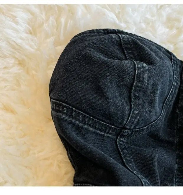 Summer Rompers Women Jeans Jumpsuit off shoulder Casual Denim - American Thistle Summer Rompers Women Jeans Jumpsuit off shoulder Casual Denim