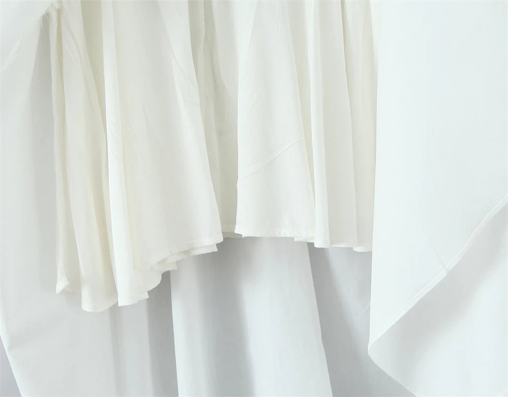 Summer Vintage White Lace - Panelled Cotton Dresses for Women Elegance - American Thistle Summer Vintage White Lace - Panelled Cotton Dresses for Women Elegance