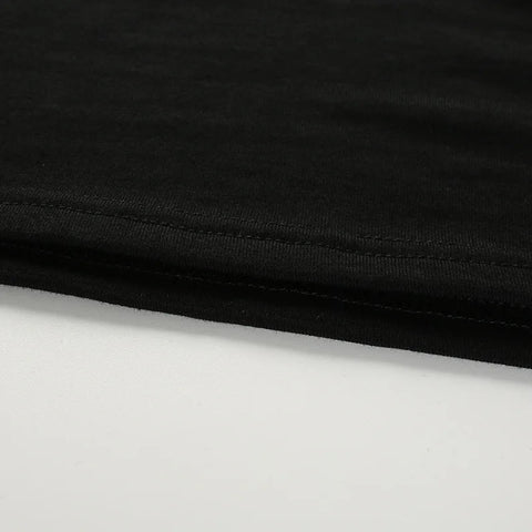 Summer Women Black Short T-Shirts Sexy Crop Tops Short Sleeve Bandage Tee Tops Female Shirts with String Wrap - American Thistle Summer Women Black Short T-Shirts Sexy Crop Tops Short Sleeve Bandage Tee Tops Female Shirts with String Wrap